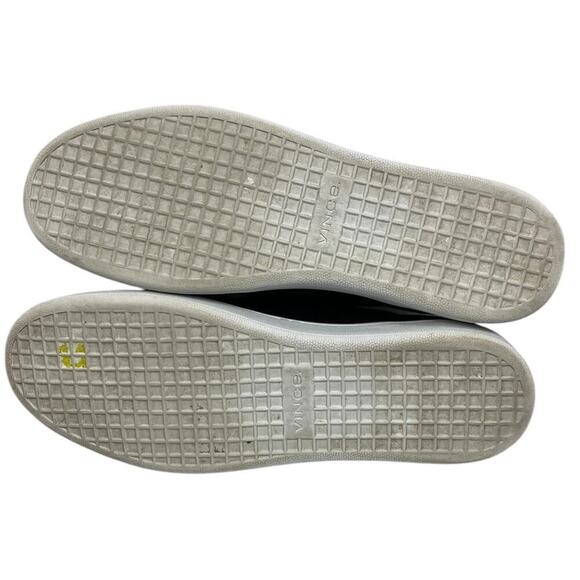 Vince Verrell Slide Sneakers Black Suede Women’s 7.5 Slip-On Casual Staple - Picture 13 of 14